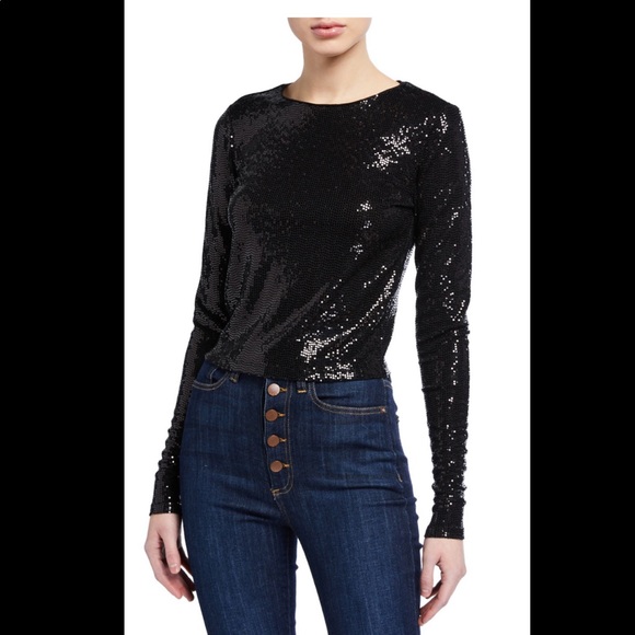 Alice + Olivia Tops - Alice + Olivia
Delaina Crew Neck Crop Top